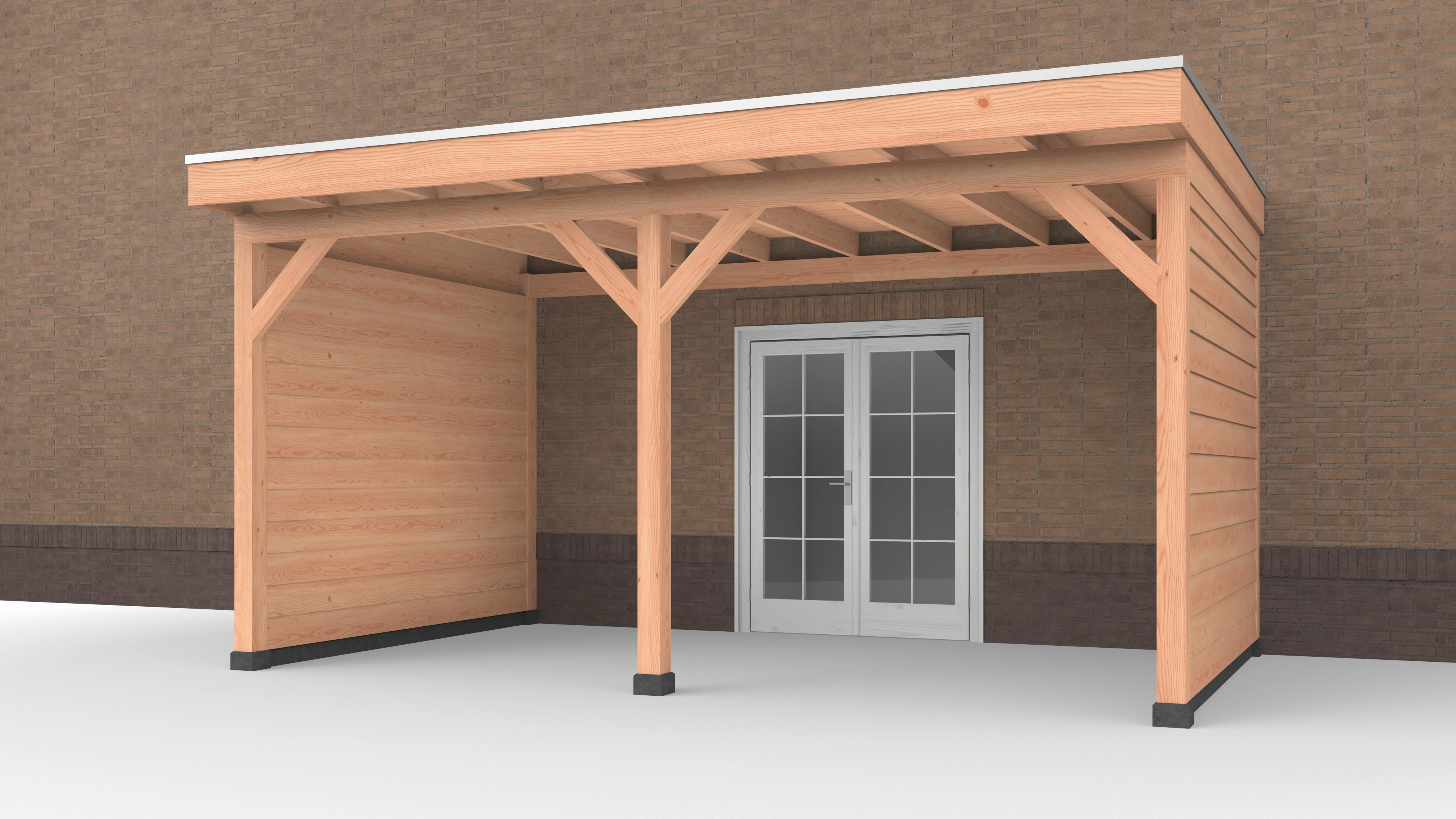 Douglas Buitenverblijf aan huis, 500 x 300, met twee zijwanden, Westwood - Afbeelding 1